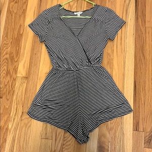 Stripped Romper